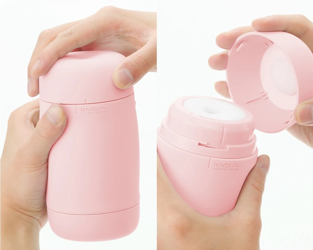 Tenga Puffy Strawberry Pink