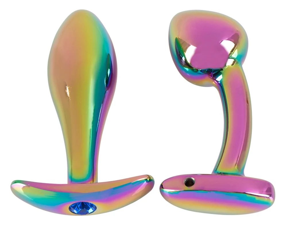 Anos Metal Butt Plug Set Rainb