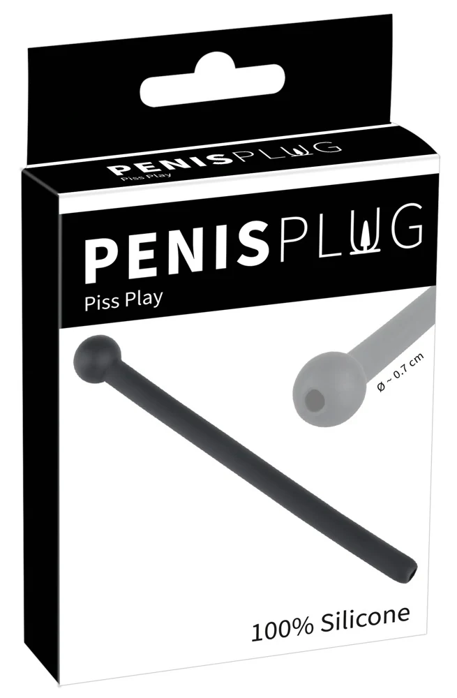 Penisplug Piss Play black