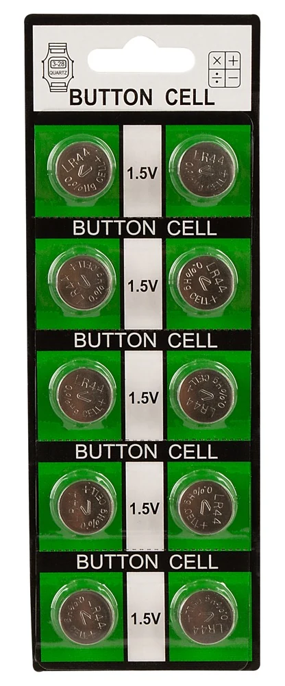 Knopfzelle LR44 10er Blister