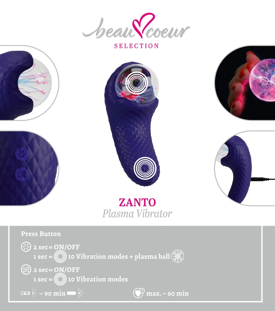 beau coeur Zanto Plasma Vibrat