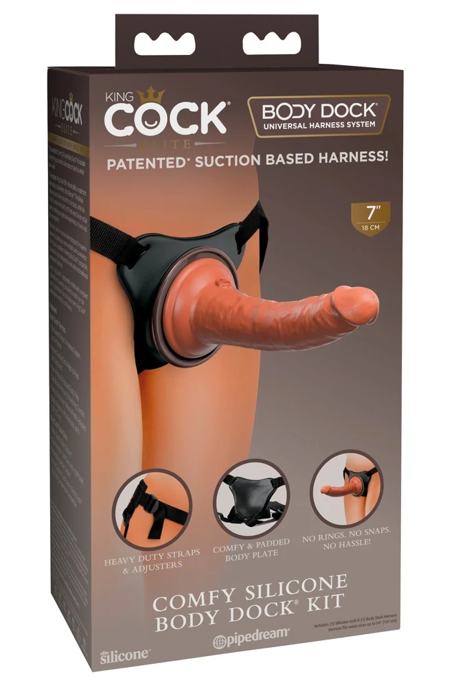 King Cock Elite Comfy Silicone B Dock Kit