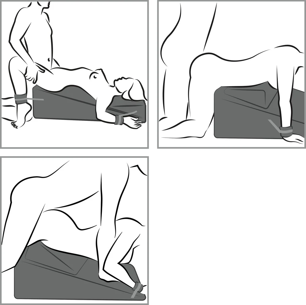 Wedge/Ramp Black Label w/cuffs