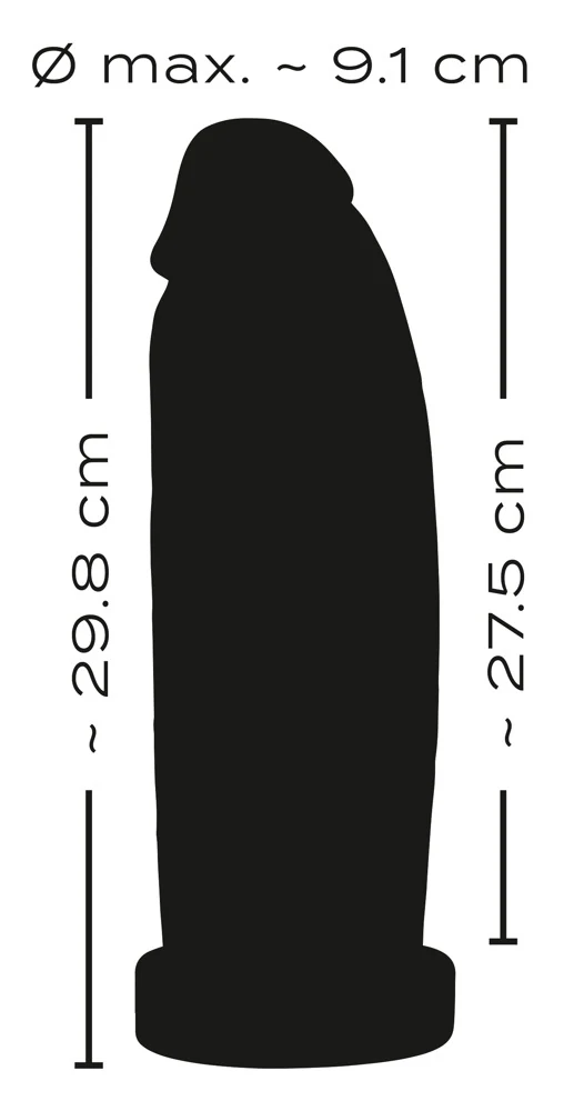 Realistixxx 9,1cm Giant Dildo