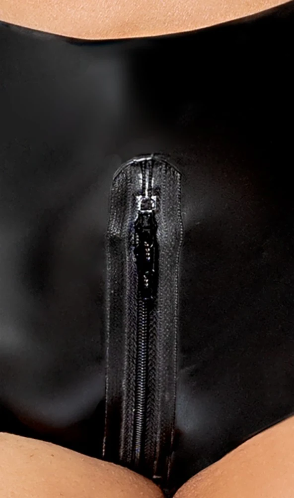 Latex Pants Zipper L