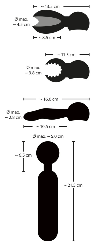 Couples Choice Wand Vibrator w