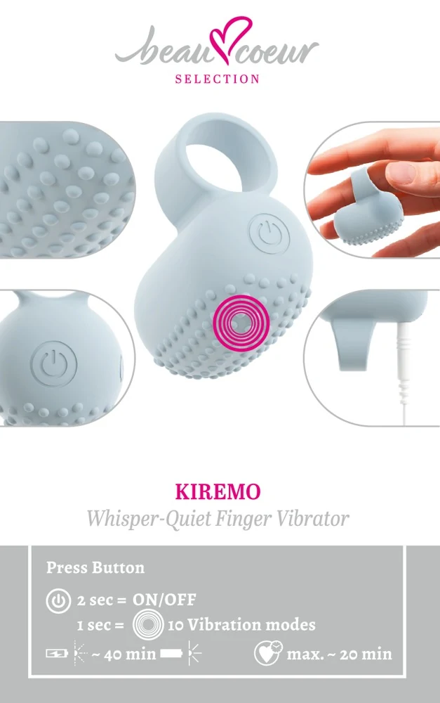 beau coeur Kiremo Finger Vibra