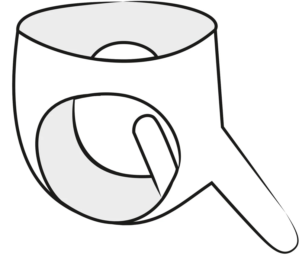 Latex Slip schwarz S-L