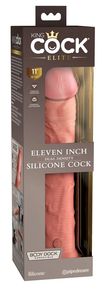 King Cock Elite 11 Dual Density Cock Light
