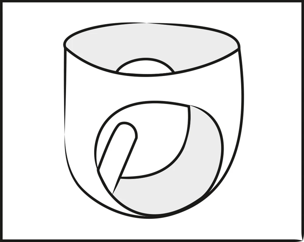 Latex Herren Slip Plug S