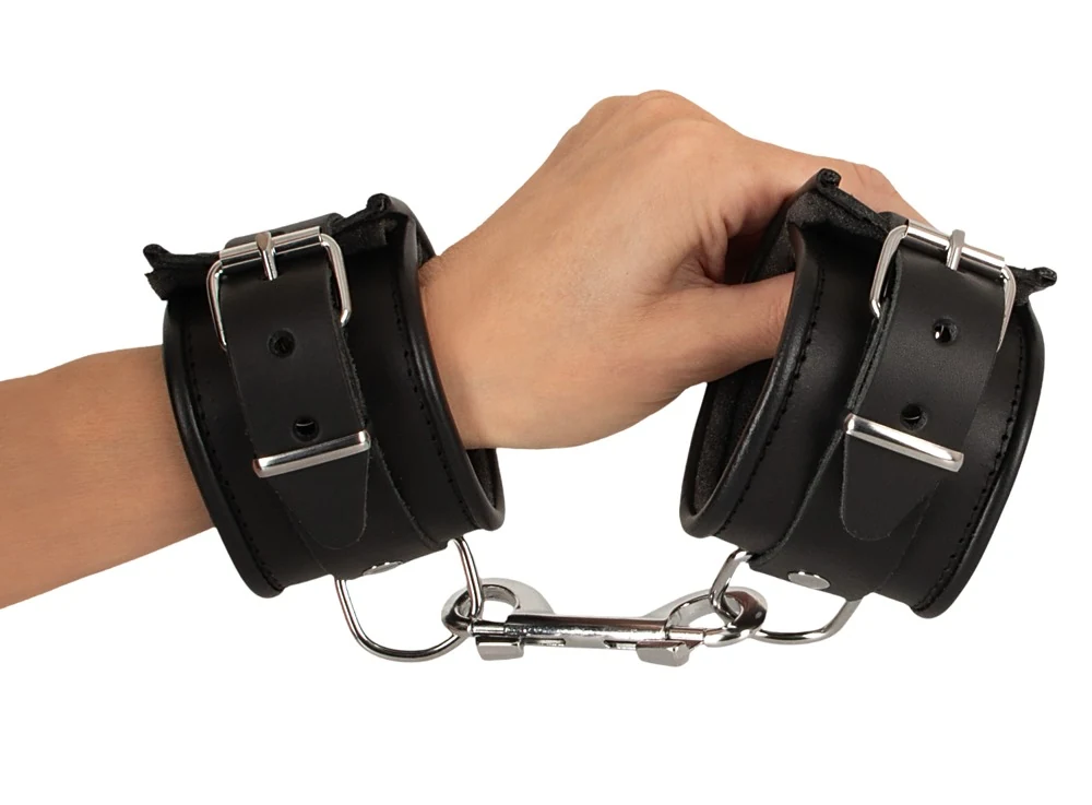 Leder Handfessel gepolstert