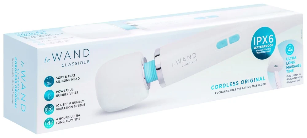 le WAND Classique Cordless Rechargeable Massagestab