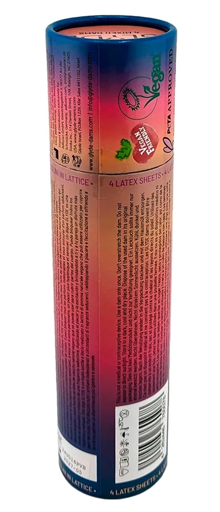 GLYDE Dams Lecktücher Mix 4er