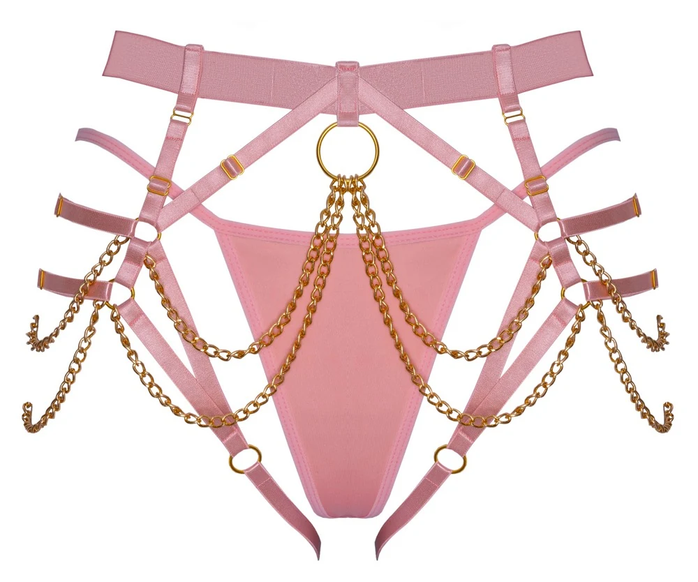 Bad Kitty String rosa S-L