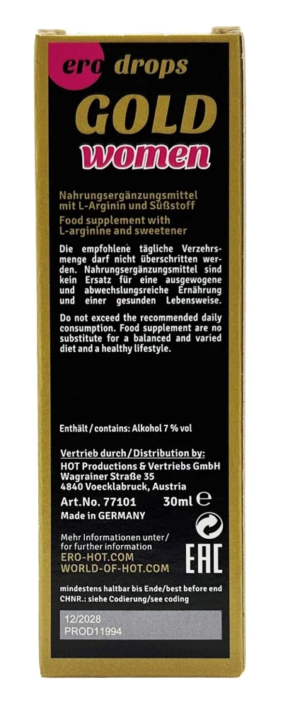 Spain Fly women GOLD strong 30