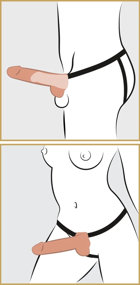 Fetish Fantasy 9Zoll Strap-On