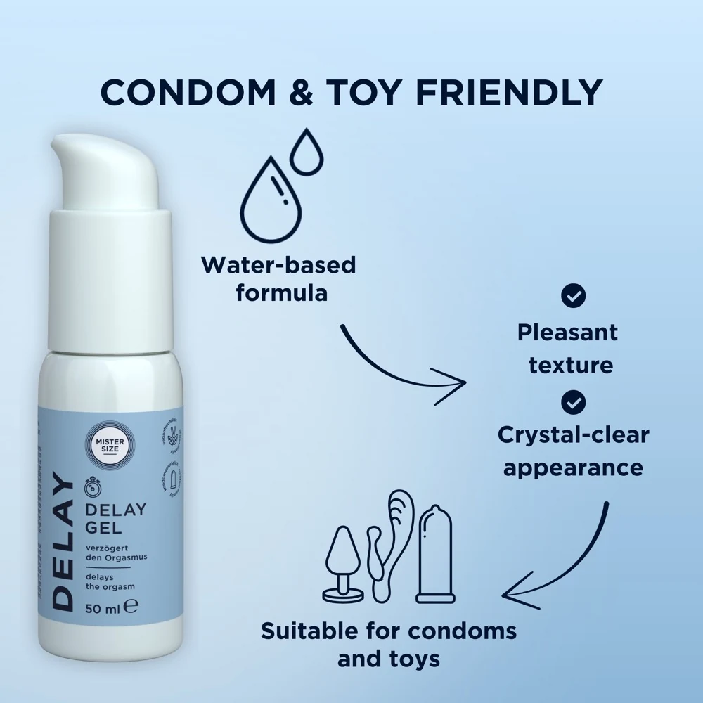 Mister Size Delay Gel 50 ml