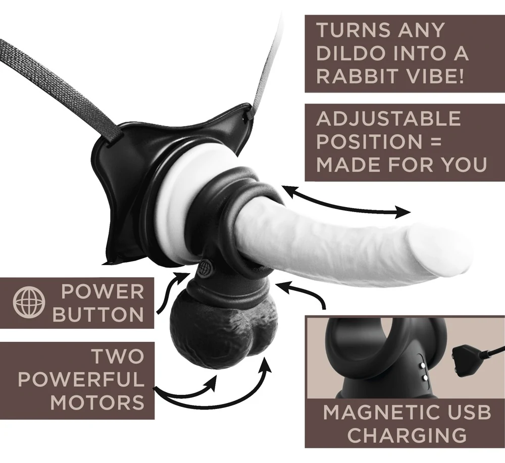 King Cock Elite TCJ Vibrating Swinging Bal