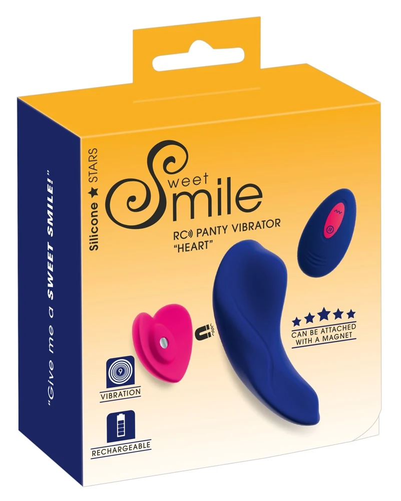Smile RC Panty Vibrator Heart