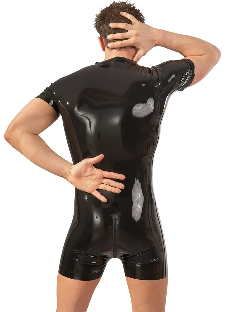Latex Herren Kurzoverall M