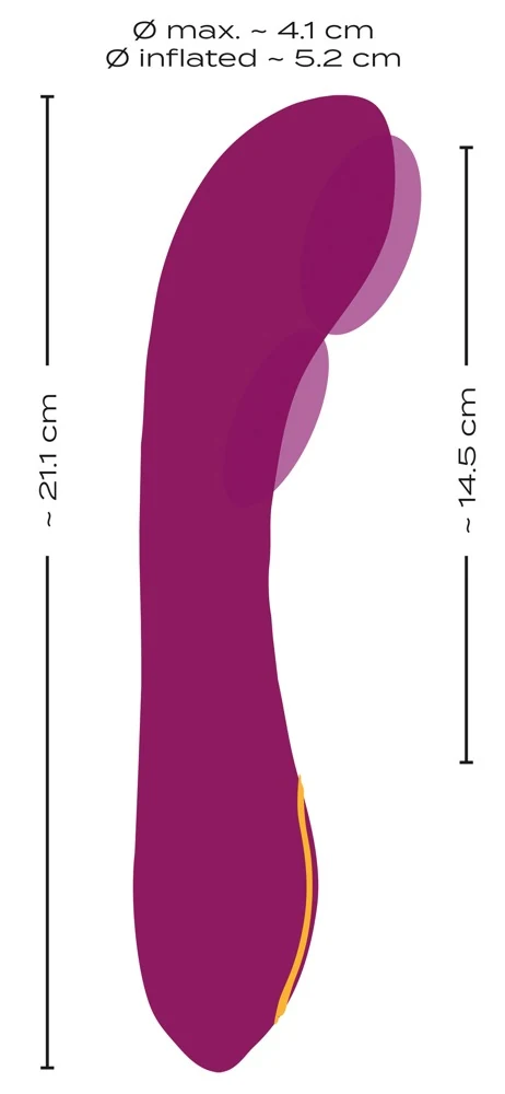 Javida Inflatable Vibrator