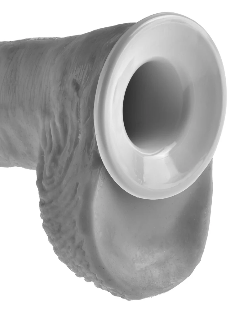 King Cock 11" Hollow Srap On Suspende