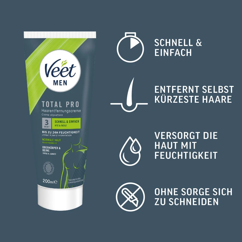 Veet Men Total Pro 200 ml