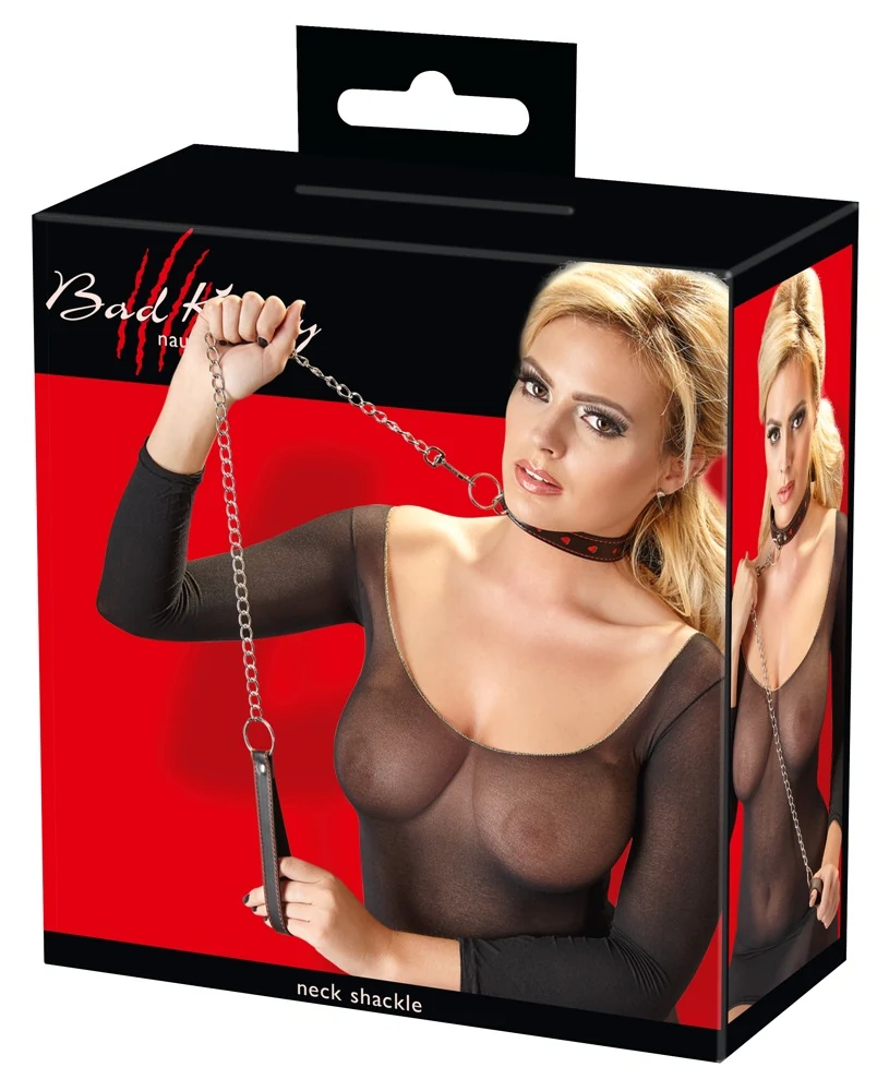 Halsfessel und Leine