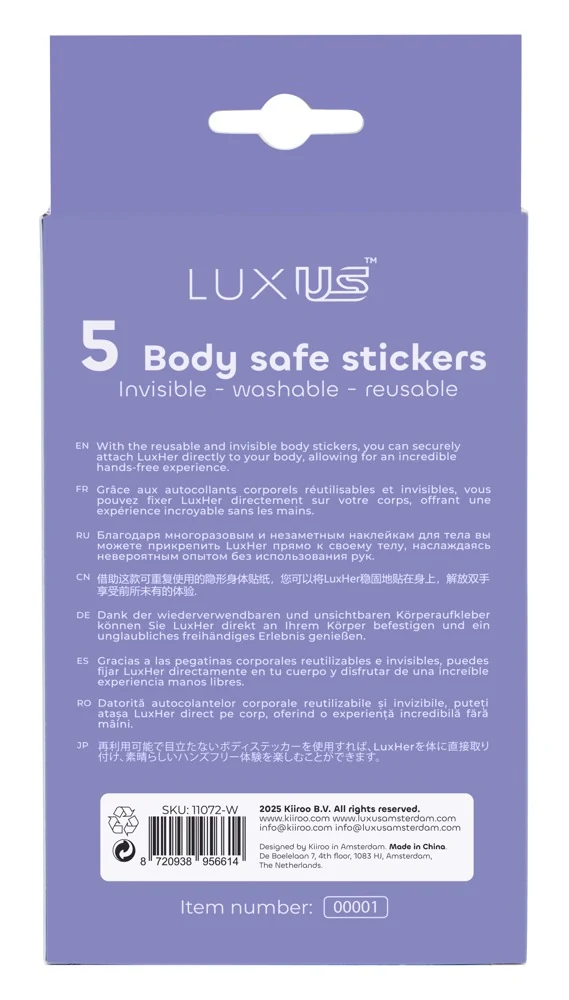 Luxus Adhesive Stickers