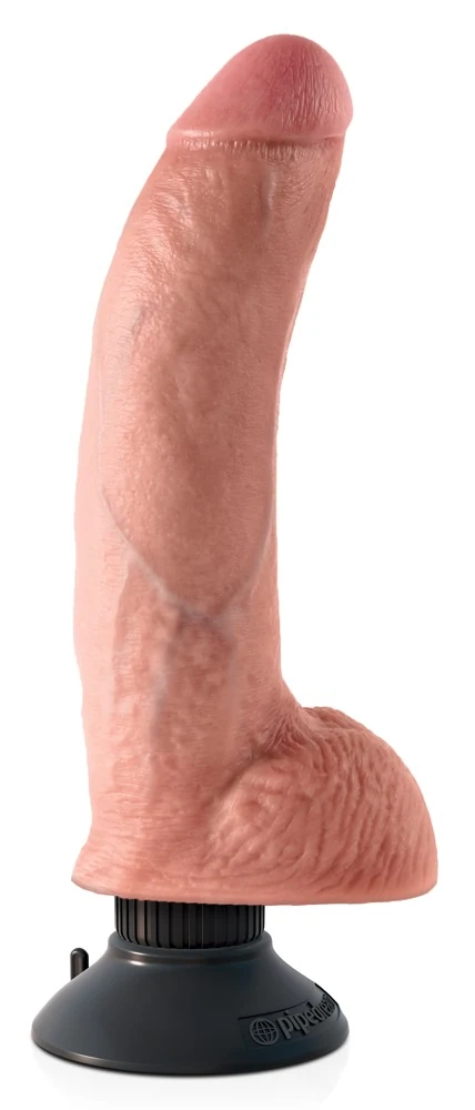 King Cock 9 Vibrating Cock with Balls