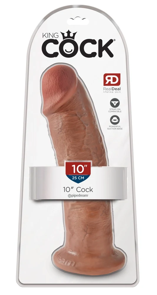 King Cock 10 Cock Tan