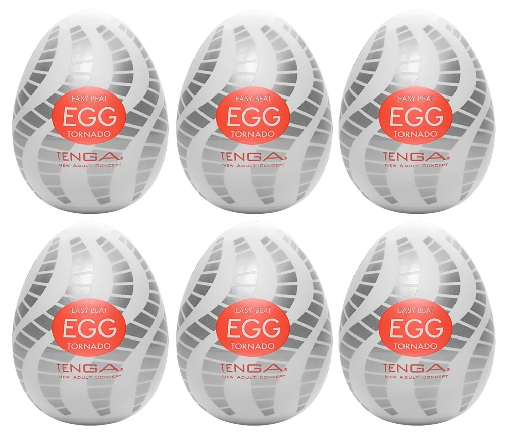 Tenga Egg Tornado 6er