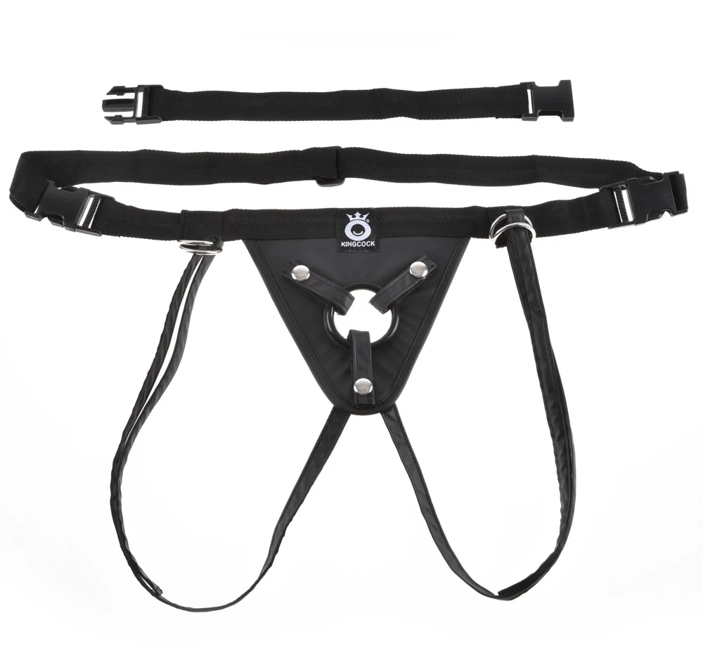 King Cock Fit Rite Harness Black