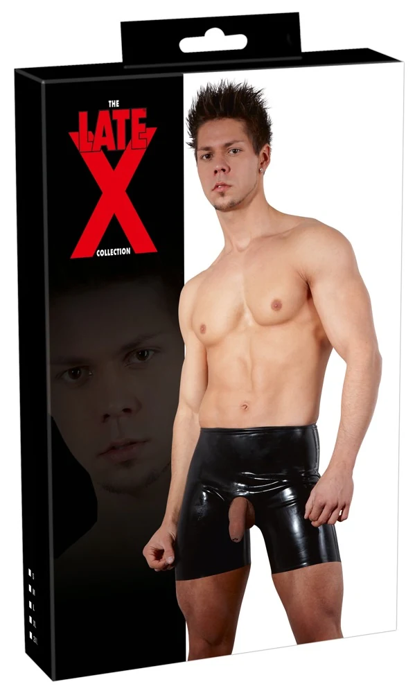 Latex Herren Pants schwarz XL