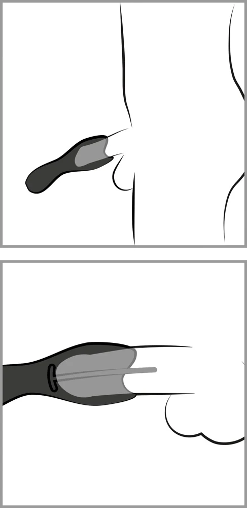 Rebel Glans Masturbator w/Dila