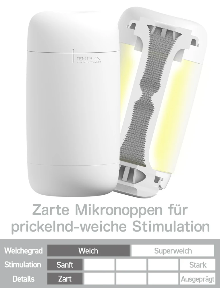 Tenga Puffy Sugar White