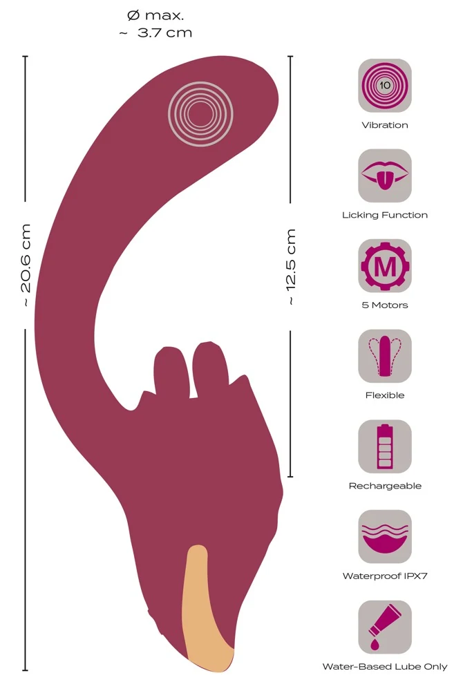 Javida 2 Func. Vibr.&Licking