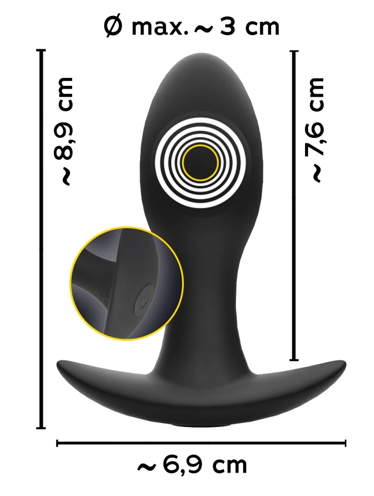 ANOS Butt plug with vibration