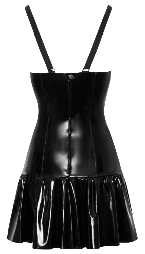 Lack Kleid ausgestellt 2XL