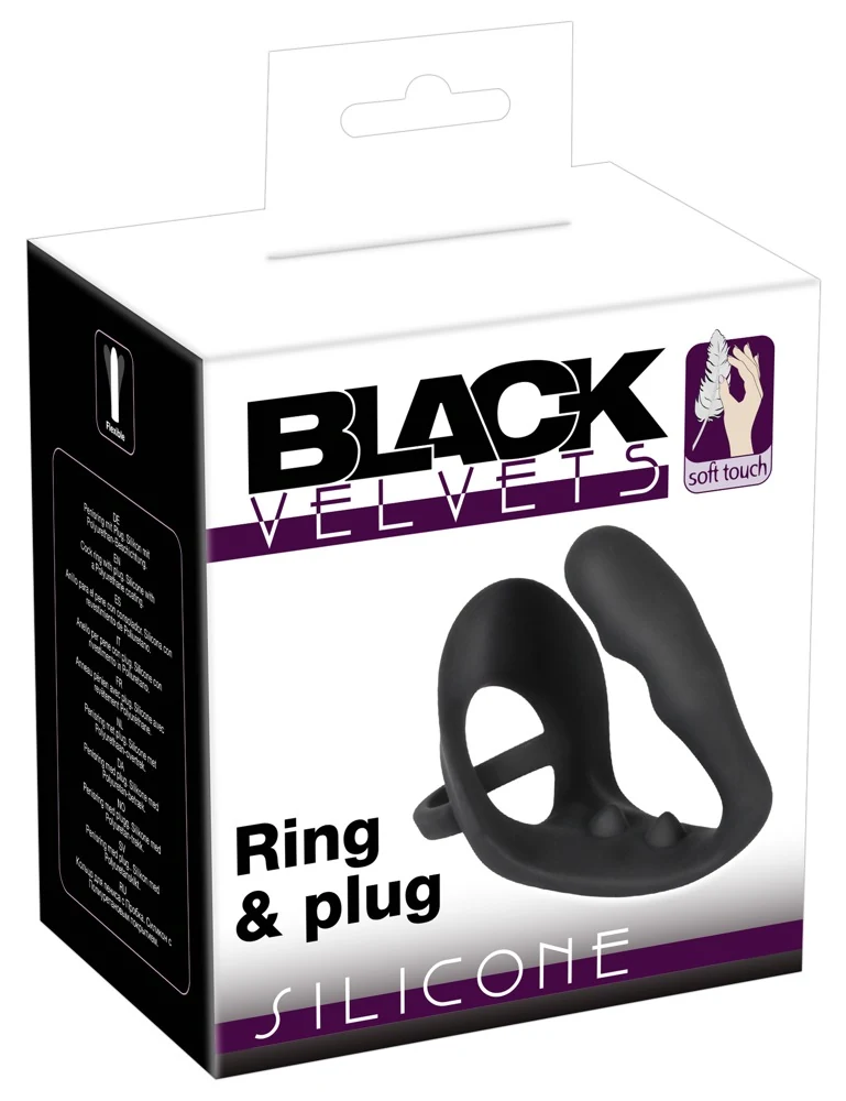 Black Velvets Ring + Plug