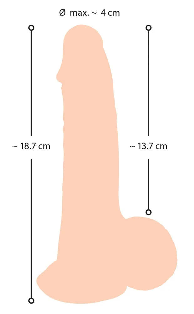 NS Dildo with movable skin 19