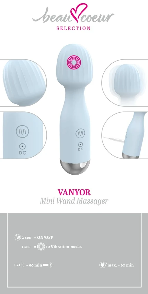 beau coeur VANYOR Mini Wand Massager