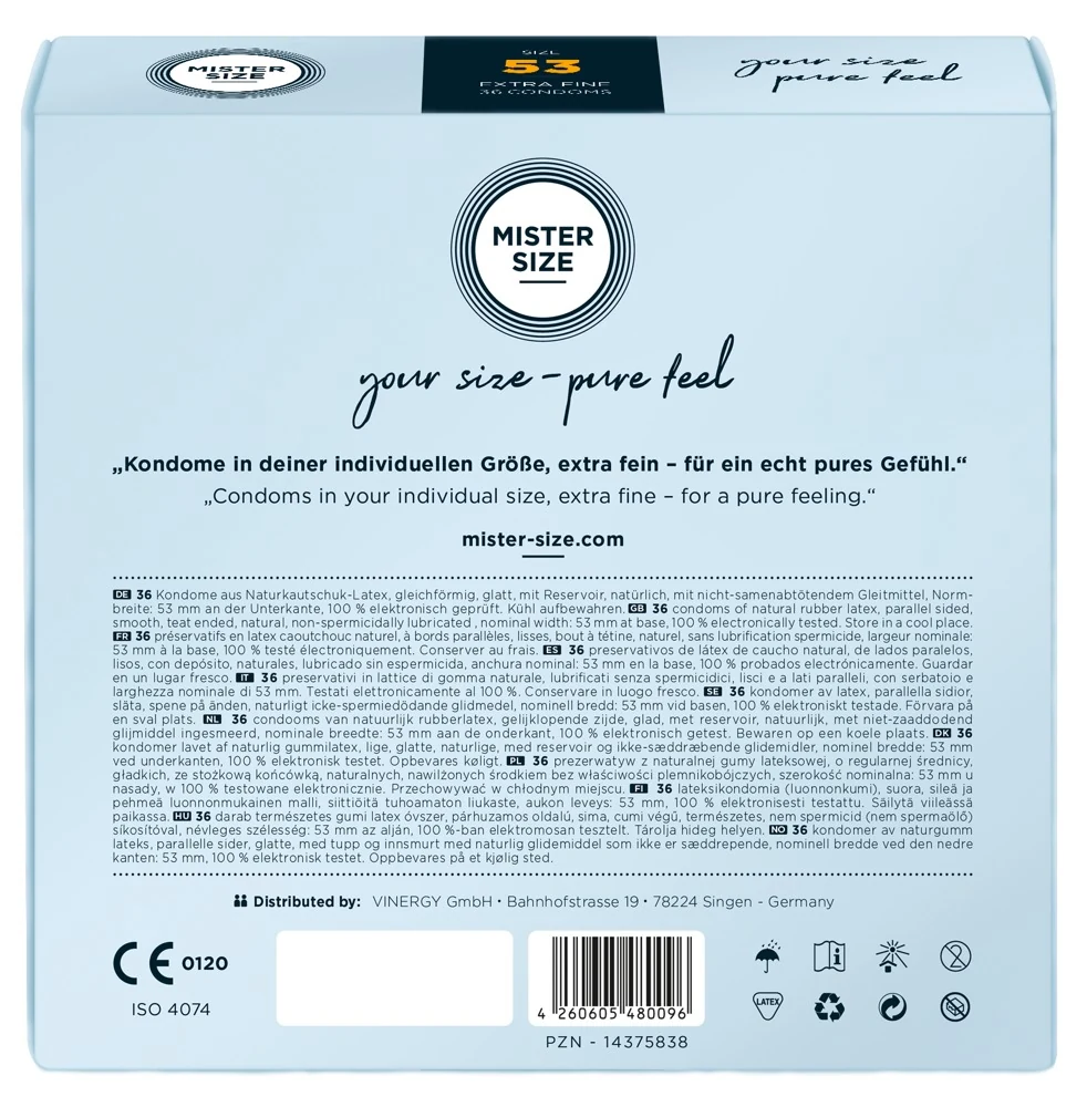 Mister Size 53mm 36er