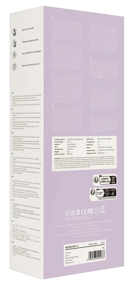 Cici 2+ Pastel Lilac