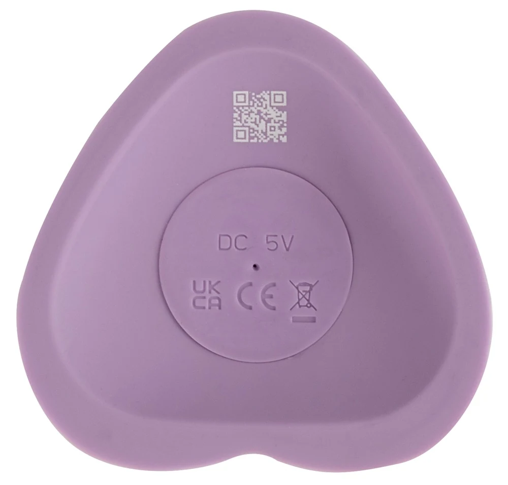 Heart Guy Purple Vibrator