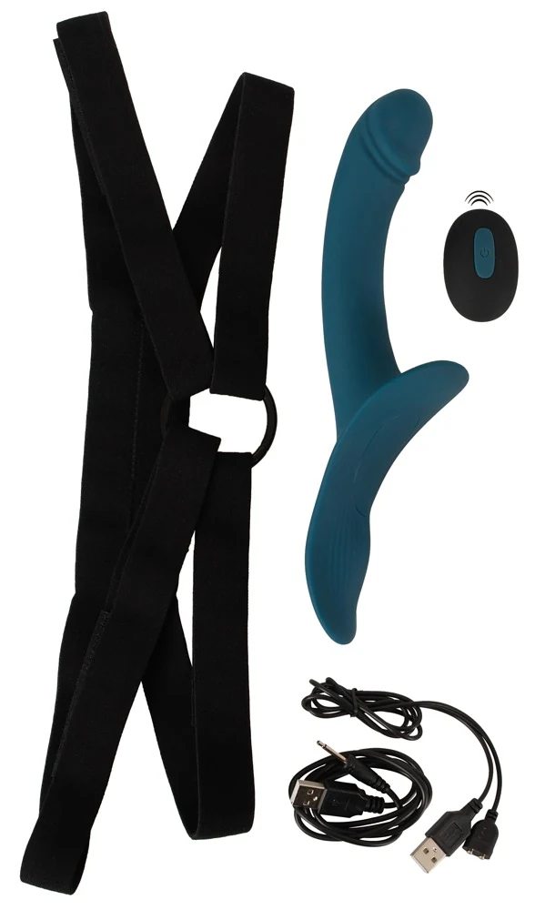 Your Strap-On RC Vibrator Blue