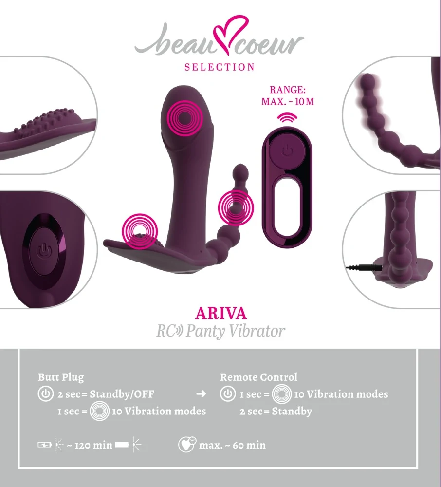 beau coeur Ariva Panty Vibrato
