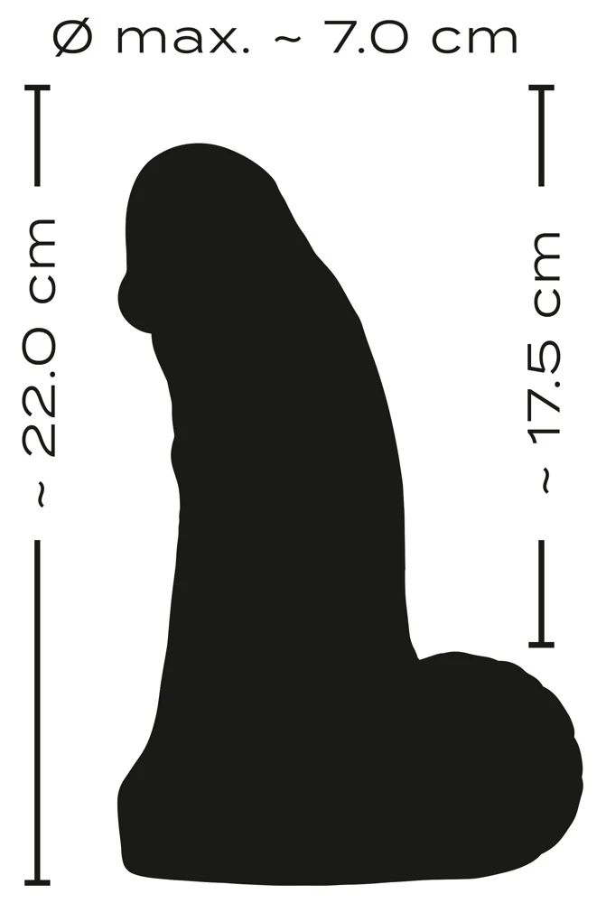 Realistixxx 7,0cm Giant Dildo