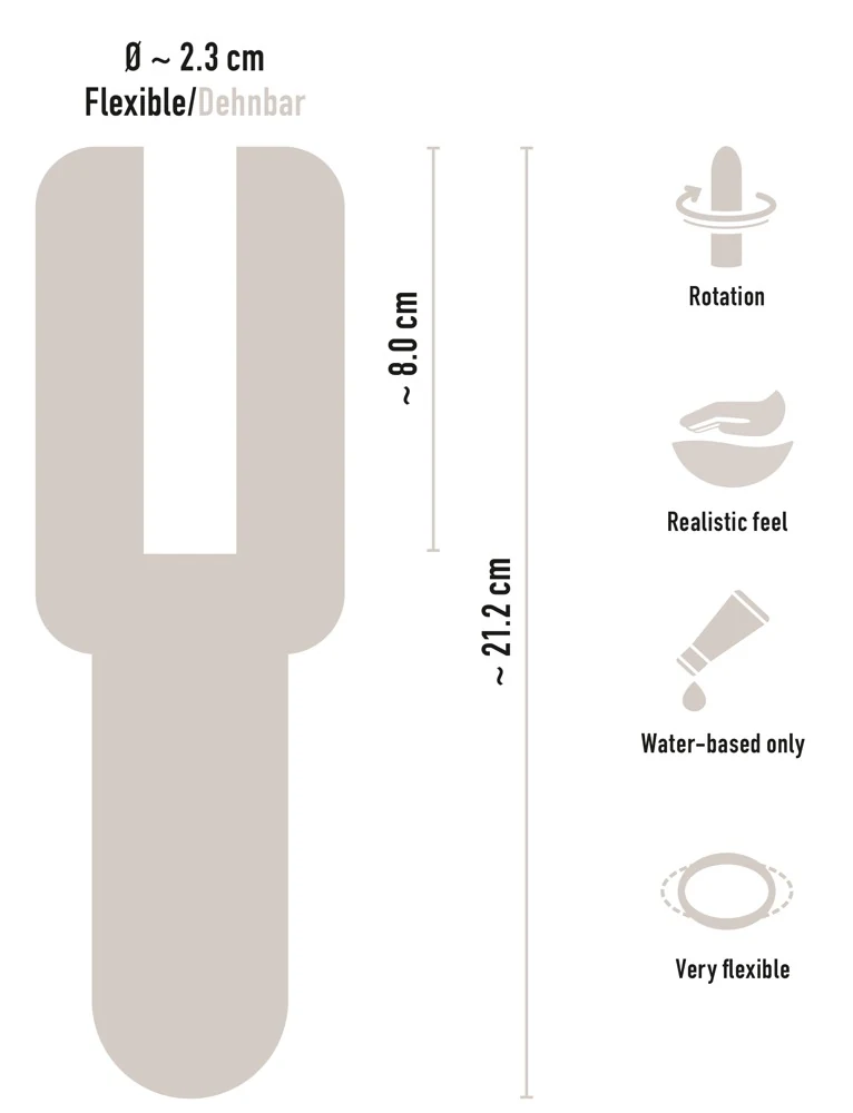 Stroker Rotating Mast. Clear