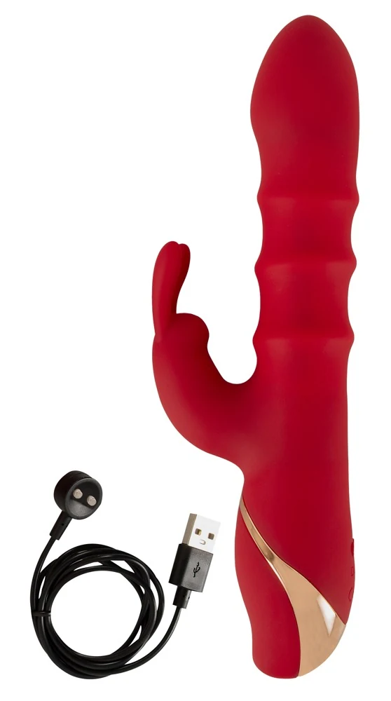 Rabbit Vibrator with 3 moving